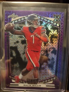 🔥 Malik Willis SP 2022 Leaf METAL MOJO Parallel Mint *Green Bay Packers QB - Bild 1 von 2