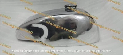 Norton Slimline Manx Short Circuit 3 Gallon Aluminum Alloy Petrol Tank With Cap - Image 1 of 4