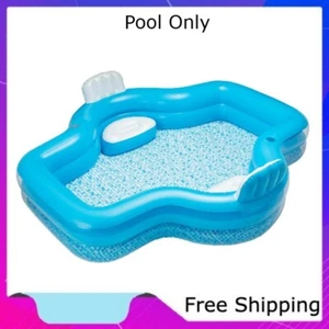 Bluescape Blue Grand Luxe Inflatable Family Swimming Pool, 2 Seats, Age 6 & up - Picture 1 of 5