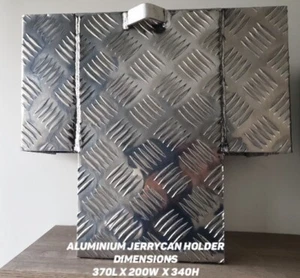 20L Aluminium Jerry Can Holder X2 - Picture 1 of 8