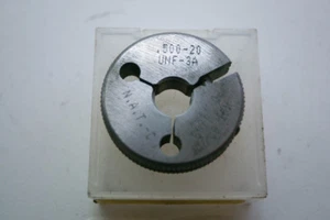 USA 1/2-20 .500  UNS 3A No Go Thread Ring Gage Gauge N.A.T.C. - Picture 1 of 4