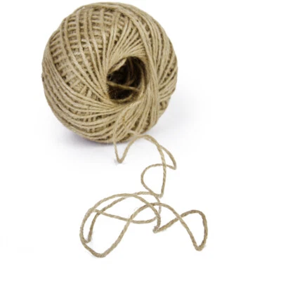 3-Ply Twisted Burlap String Natural Ribbon Jute Twine Rope Gift Wrapping 80M - Image 1 of 4