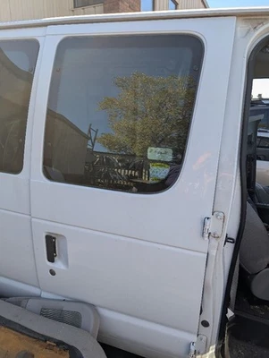 Rear Side Door Side Hinged Rear With Window Fits 92-14 FORD E150 VAN 932226 - Image 1 of 4