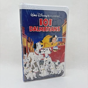 101 Dalmatians (VHS, 1992) Black Diamond, NEW SEALED, Cruella - Imagen 1 de 4
