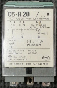 Releco C5-R20/AC 115V MR-C Industrial Relay 10A 11 Pin 115V Coil - Picture 1 of 8