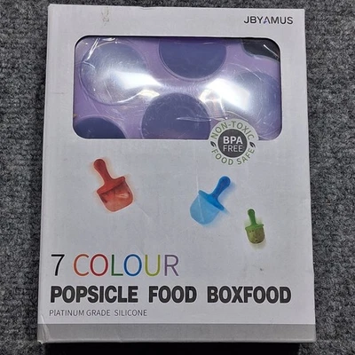 Brand New Silicone BPA Free Ice Pop Mold 7 Colour by JBYAMUS - Image 1 of 4