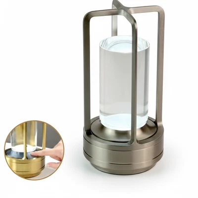 Lampada Touch LED Ricaricabile da Tavolo | Design Moderno Elegante USB - Immagine 1 di 4