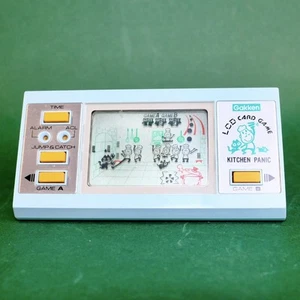 Gakken Kitchen Panic LCD Spiel Vintage Game And Watch Rival funktionstüchtig 80er - Bild 1 von 7