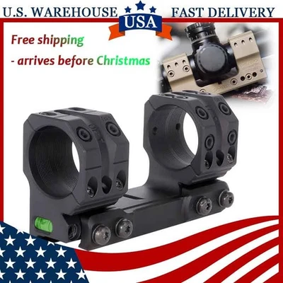 SUPERTOYCLUB 34mm Tube SPUHR Solid 0MIL 0MOA Scope Mount 38mm 1.5inch Height with Surfaces