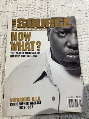 THE SOURCE MAGAZINE #92 May 1997 NotoriousS B.I.G. Bootcamp Clik Mary J. Blige - Image 1 of 4
