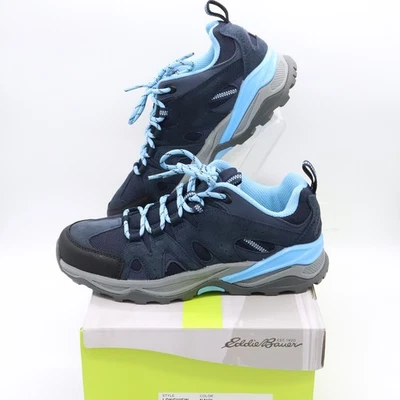 Zapato para mujer Eddie Bauer Longview senderismo sendero running azul sobre azul marino talla 8 M Foto 1 de 4