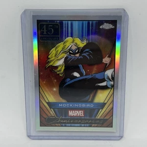 Mockingbird Topps Cromo 2025 Marvel 45 Aniversario Refractor MA-29 - Imagen 1 de 6