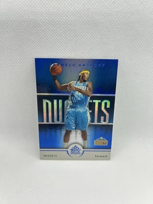 2005-06 Upper Deck Reflections Carmelo Anthony Blue /50 Rare Nuggets - Image 1 of 2