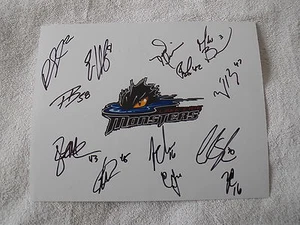 11/12 Lake Erie Monsters Auto 8x10 Photo W/ Ryan Stoa Colorado Avalanche - Picture 1 of 1