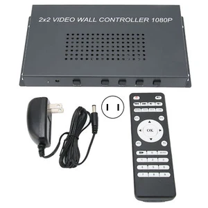2x2 Videowand Controller 1080P bei 60HZ HD Display 180 Grad drehbar 8 Displ Fit - Bild 1 von 24