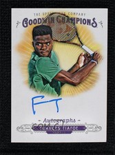 2018 Upper Deck Goodwin Champions Auto Frances Tiafoe #A-FT.1 Auto