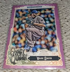 2017 WADE DAVIS TOPPS GYPSY QUEEN PURPLE /250 (CUBS) - Picture 1 of 1