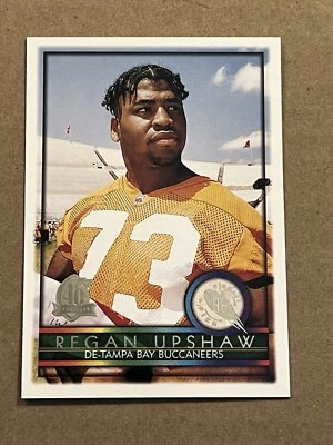 1996 TOPPS - REGAN UPSHAW CALIFORNIA / BUCCANEERS ROOKIE #434 - Image 1 of 2