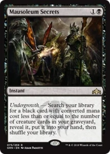 MTG - MAUSOLEUM SECRETS - Guilds of Ravnica (R) - Picture 1 of 1