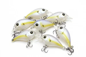 LUCKY CRAFT LC 0.1FTS - 250 Chartreuse Shad (1qty) Top Quality Crank Bait - Picture 1 of 4