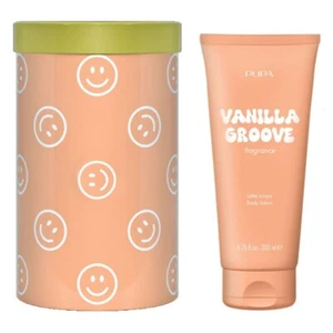 Pupa Vanilla Groove cofanetto donna metallo latte corpo body lotion 200ml - Foto 1 di 7