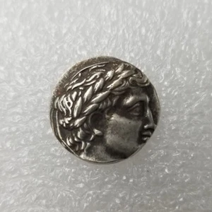 Antike antike griechische Silber Dollar Münze Reproduktion Gedenkmünze #3412 - Bild 1 von 6