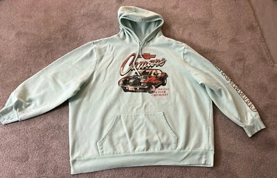 Chevrolet Camaro 3XL Licencia GM 69 RS Bolsillo Polar Sudadera con Capucha Anticongelante Verde Foto 1 de 4