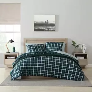 Northsail 3-Pcs Blue Microfiber King Duvet Cover Set - Picture 1 of 7
