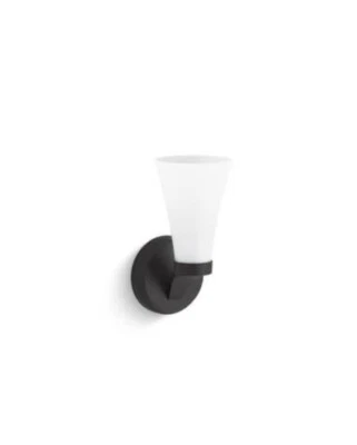 Kohler Simplicity Light Sconce in Matte Black 26846-SC01-BLL J3 - Image 1 of 4