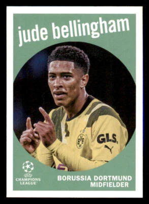 2022-23 Topps UEFA Club Competitions '59 Topps #595 Jude Bellingham - Image 1 of 2