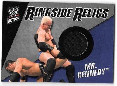 2007 Topps WWE Action Ringside Relics Mr. Kennedy Event-Used Shirt - Image 1 of 2