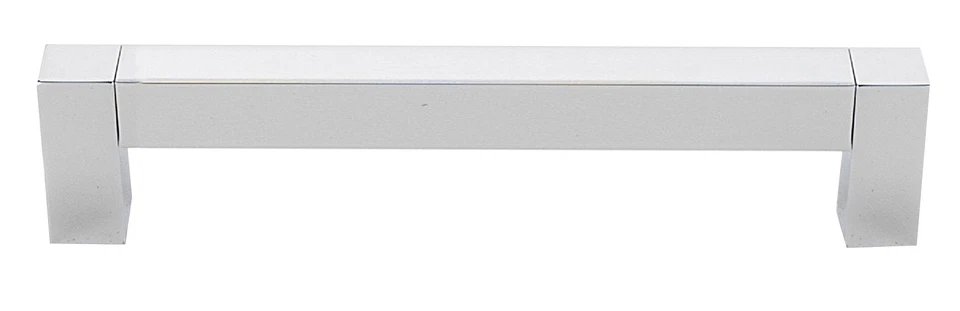 Alno A420-6-PC Block 6" Center Brass Handle Cabinet Pull - Polished Chrome 26 Pk