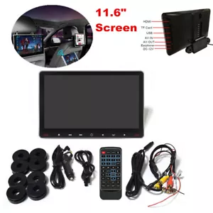 11.6" HD Car Headrest Monitor DVD Player Android 7.0 Touch Screen for BMW - Picture 1 of 10