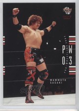 2003 BBM Pro Wrestling Mammoth Sasaki #257