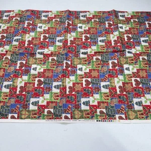 vintage brother sister fabric misc christmas cotton japan 43x36 1 yards - Picture 1 of 10