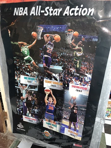 vintage nba all star weekend superstars poster🔥🔥🔥 Cover