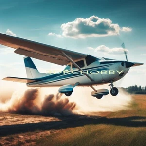 Cessna 177 78" Wingspan RC Model Airplane Plans PRINTED Full Size - Picture 1 of 2