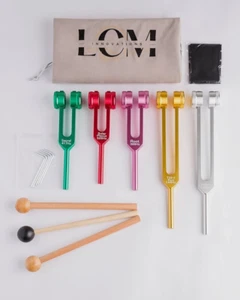 NEW Tuning Forks for Chakra Healing and Music Therapy by LCM Innovations - Picture 1 of 2