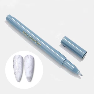 12 Colors Manicure Paint Pen 3D Manicure Coloring Pen Strokes Nail Dotting Pen - Bild 1 von 3