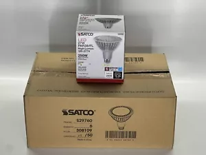 Box of 6 - SATCO S29760 LED 27W PAR38/FL High Lumen 120-277V 250W Replacement - Picture 1 of 5