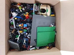 LEGO 5 lbs Pounds Random Building Parts Pieces Plates Bricks Washed Bulk Lot - Picture 1 of 9