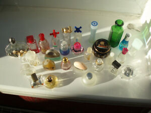 28 x minature scent bottle lot 