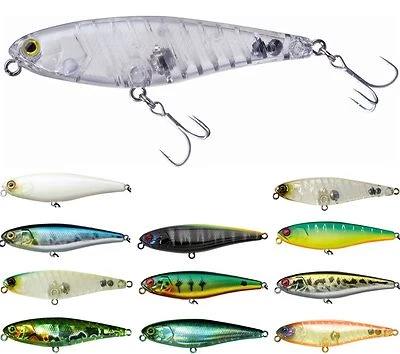 Illex Water Moccasin 75 Jackall Bros. Lake Police Wobbler Stickbait Topwater