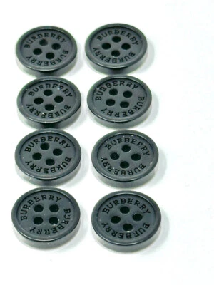 BURBERRY TRENCH COAT AUTHENTIC REPLACEMENT BUTTONS 11MM SIZE 18L SET OF 8 NEW!!! - Image 1 of 3