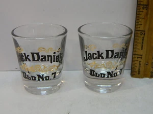 Jack Daniels rundes Schnapsglas 2 Stück C - Bild 1 von 4