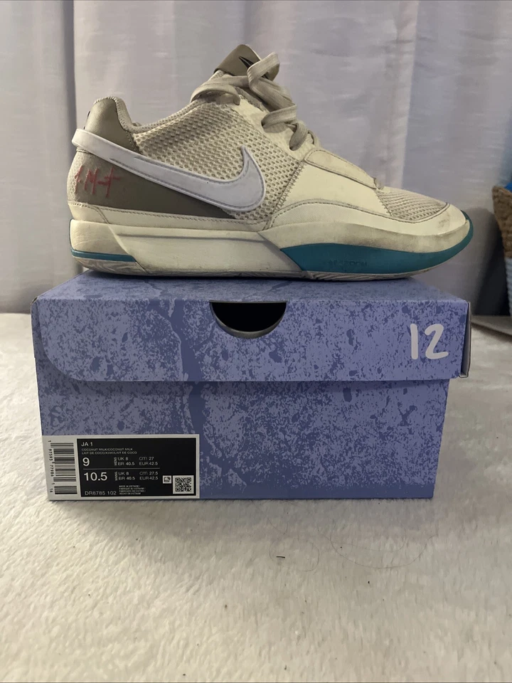 Nike Ja Morant 1 Shoes Vacation Men’s Size 9 DR8785-102 - Image 1 of 4