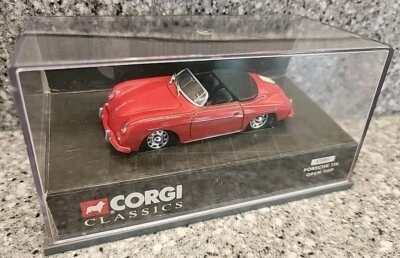 Corgi Classics Porsche 356 Open Top Die-cast Model 03801 1995 - Image 1 of 4