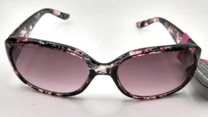 Foster Grant Women's Purple Floral Fashion Sunglasses NEW 31841FGX001 - Picture 1 of 3