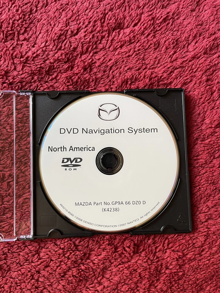 2006 2007 2008 Mazda3 Mazda6 CX7 CX9 RX8 Navigation DVD Map U.S Canada Version D - Image 1 of 4