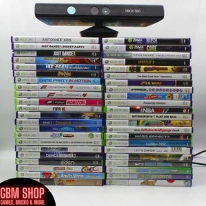 Xbox 360 Spiele | Kinect Spieleauswahl Microsoft Sensor Bewegungssensor - Bild 1 von 104